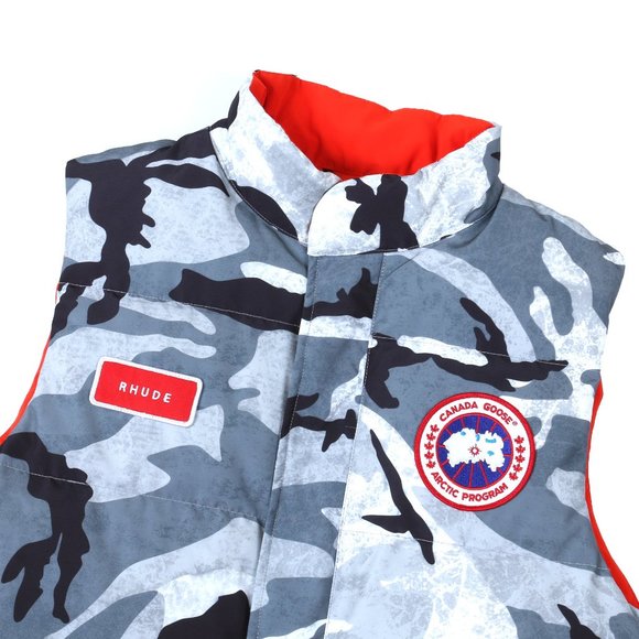 Canada Goose NBA Rhude Freestyle Gray Vest - Picture 3 of 9